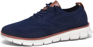 Breeze Shoes for Men Oxfords Lace-Up Lightweight Casual Walking Comfortable Dress wearbreeze Breeze Urban Shoes
