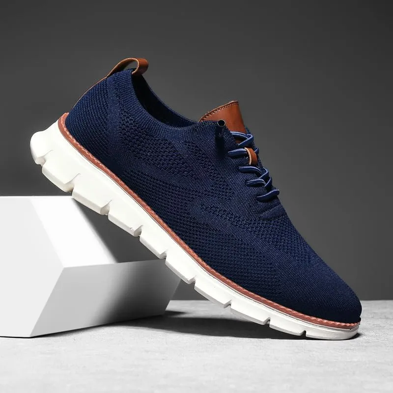Breeze Shoes for Men Oxfords Lace-Up Lightweight Casual Walking Comfortable Dress wearbreeze Breeze Urban Shoes