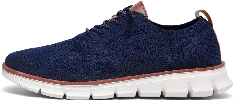 Breeze Shoes for Men Oxfords Lace-Up Lightweight Casual Walking Comfortable Dress wearbreeze Breeze Urban Shoes