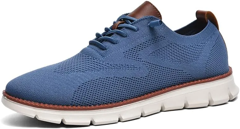 Breeze Shoes for Men Oxfords Lace-Up Lightweight Casual Walking Comfortable Dress wearbreeze Breeze Urban Shoes