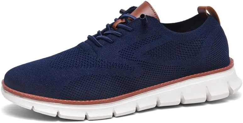 Breeze Shoes for Men Oxfords Lace-Up Lightweight Casual Walking Comfortable Dress wearbreeze Breeze Urban Shoes
