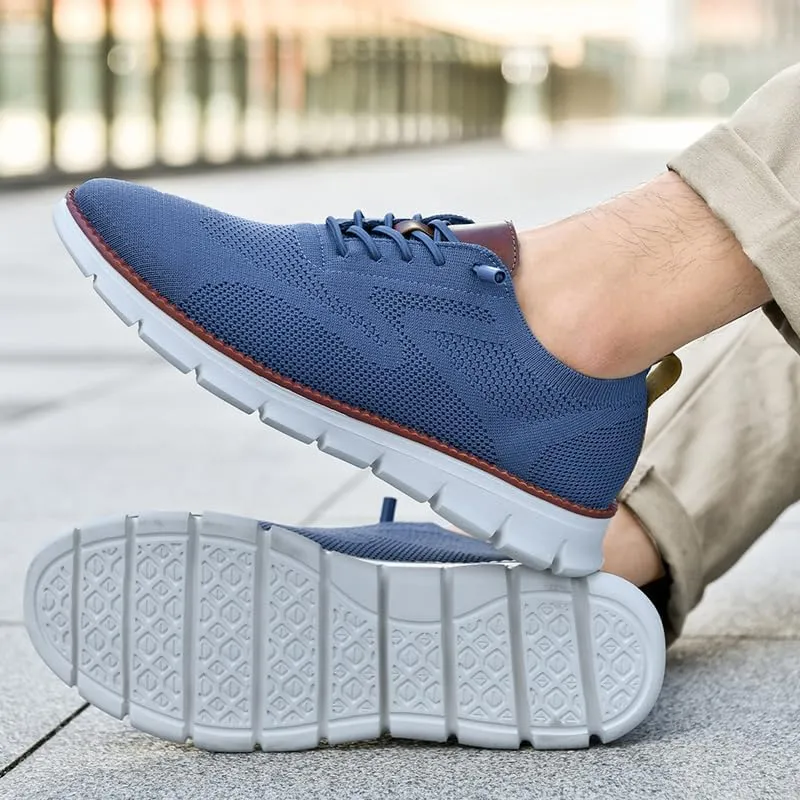 Breeze Shoes for Men Oxfords Lace-Up Lightweight Casual Walking Comfortable Dress wearbreeze Breeze Urban Shoes