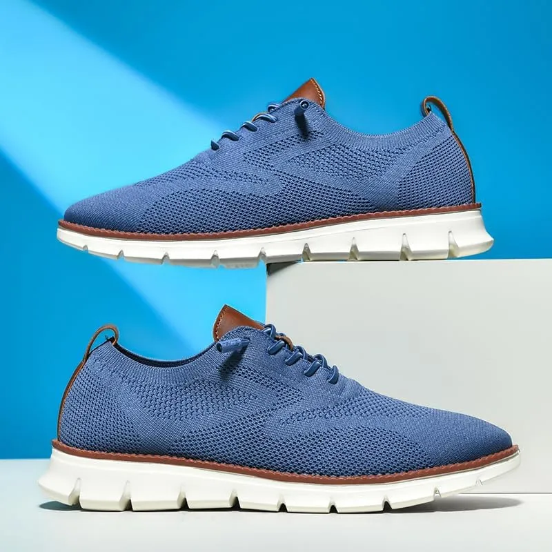Breeze Shoes for Men Oxfords Lace-Up Lightweight Casual Walking Comfortable Dress wearbreeze Breeze Urban Shoes