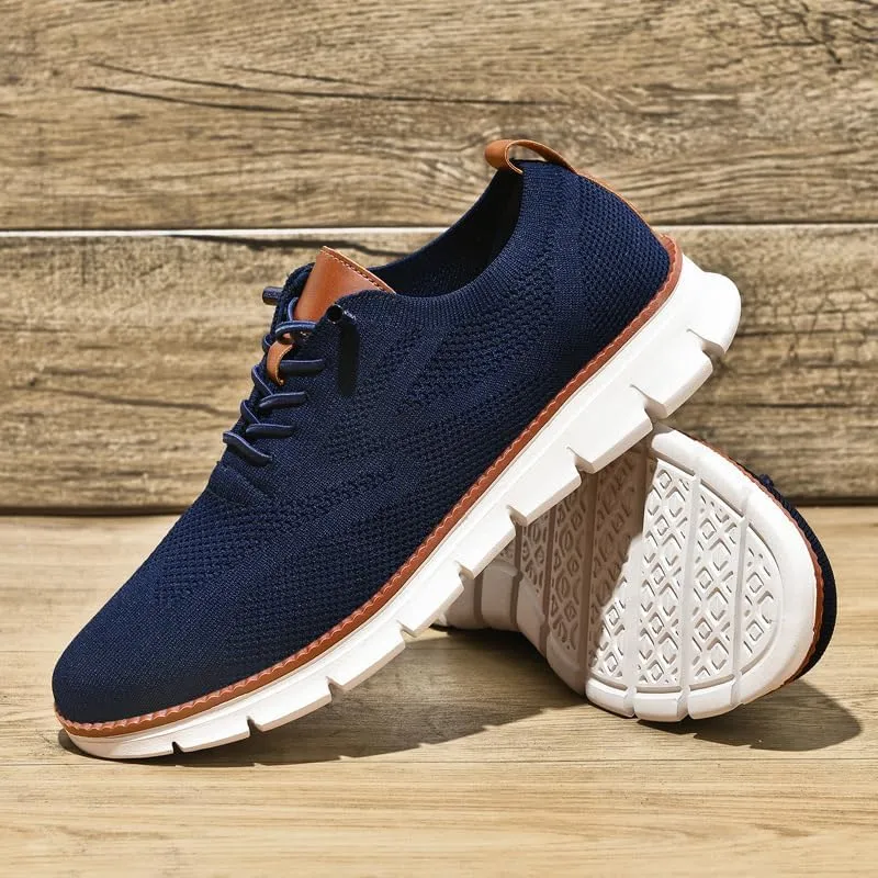 Breeze Shoes for Men Oxfords Lace-Up Lightweight Casual Walking Comfortable Dress wearbreeze Breeze Urban Shoes