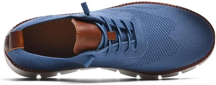 Breeze Shoes for Men Oxfords Lace-Up Lightweight Casual Walking Comfortable Dress wearbreeze Breeze Urban Shoes
