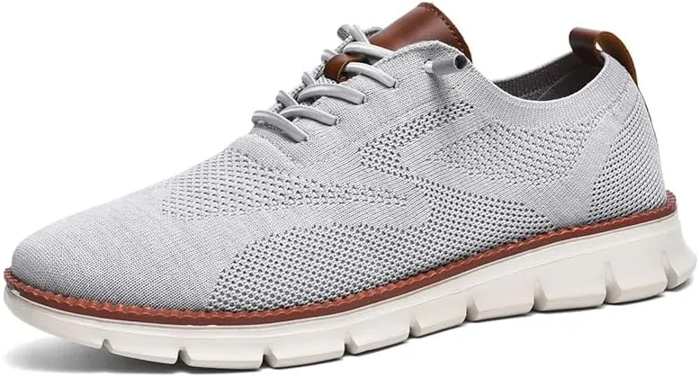 Breeze Shoes for Men Oxfords Lace-Up Lightweight Casual Walking Comfortable Dress wearbreeze Breeze Urban Shoes