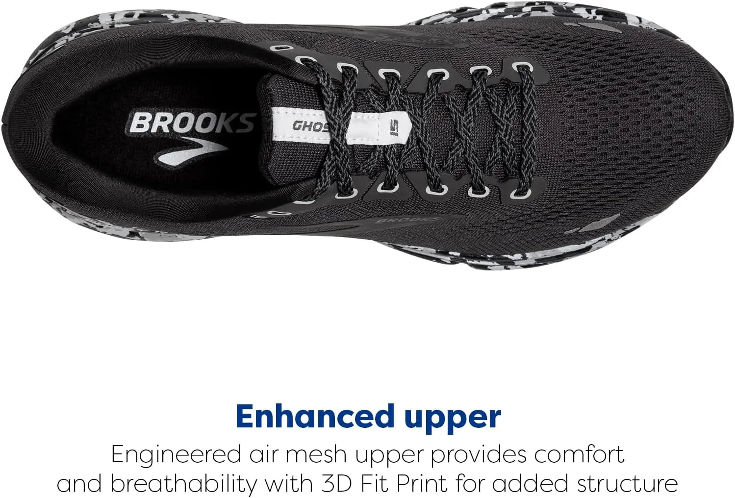 Brooks Men's Ghost 15 Neutral Running Shoe