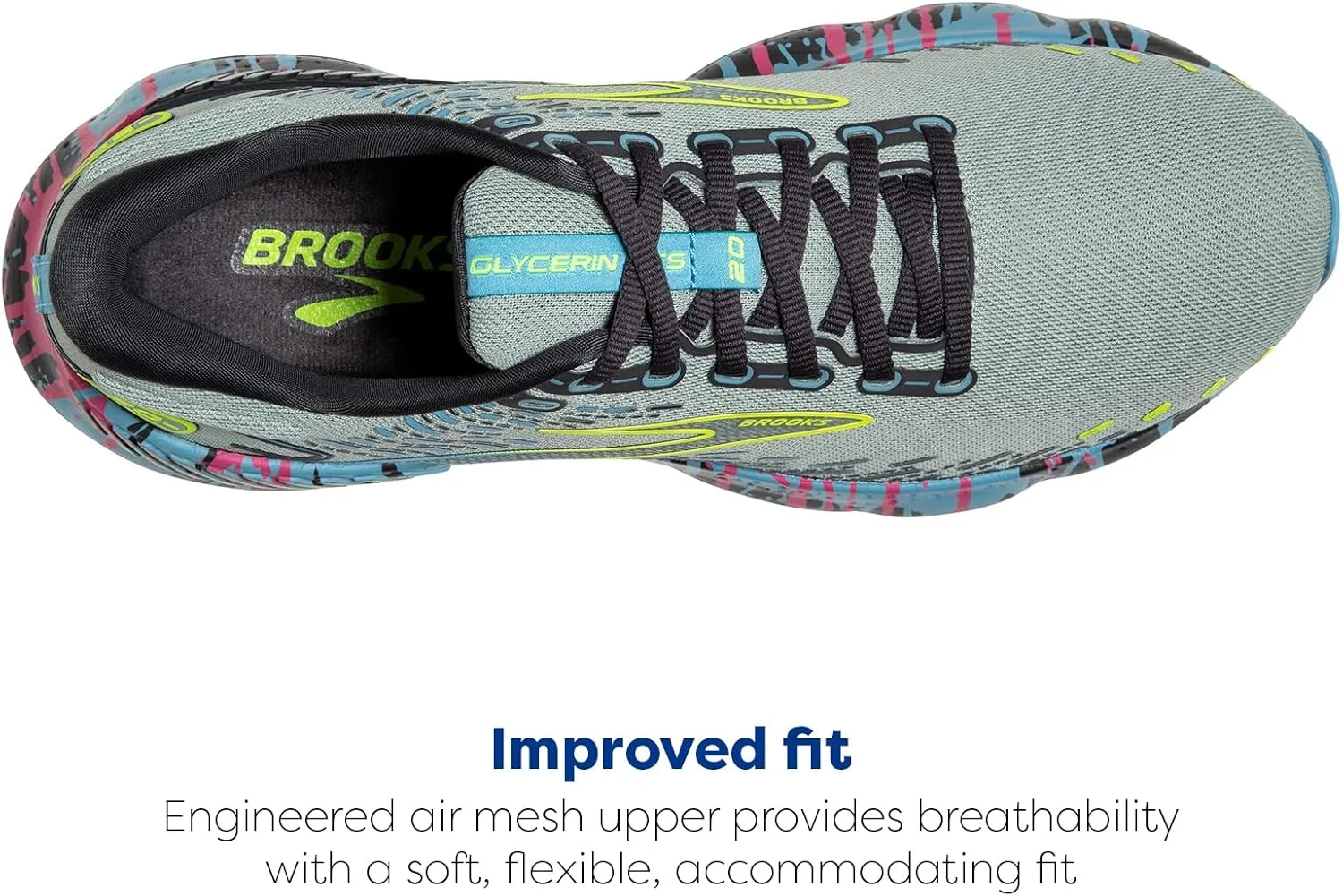 Brooks Men's Glycerin GTS 20 Supportive Running Shoe