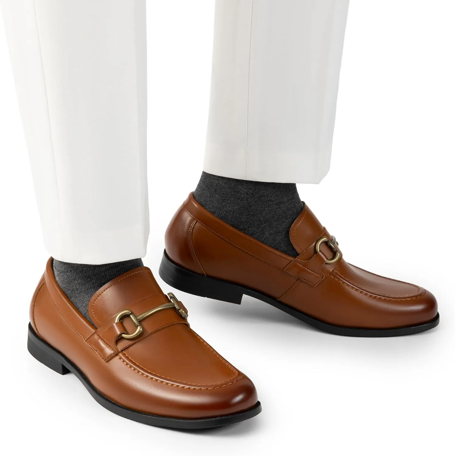 Bruno Marc Men's Dress Loafers Slip-on Formal Shoes