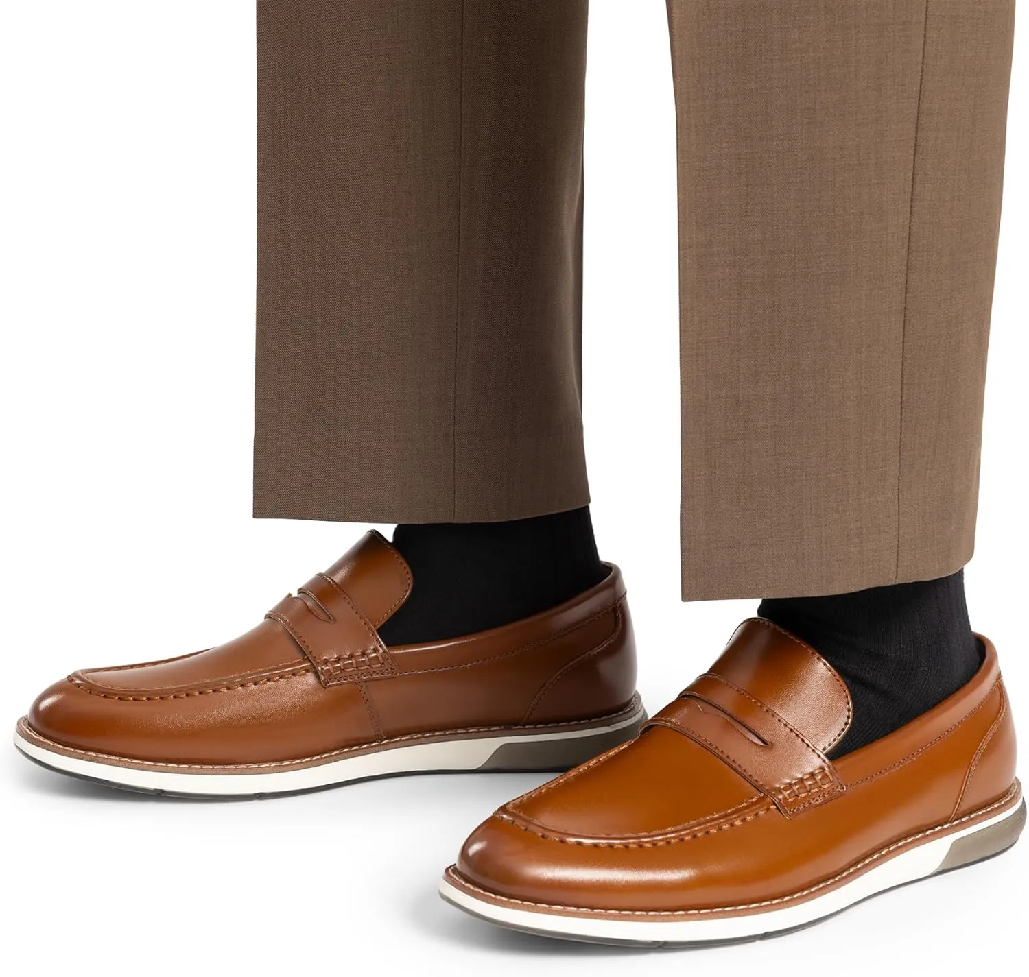 Bruno Marc Men's Dress Penny Loafer Slip-on Shoes