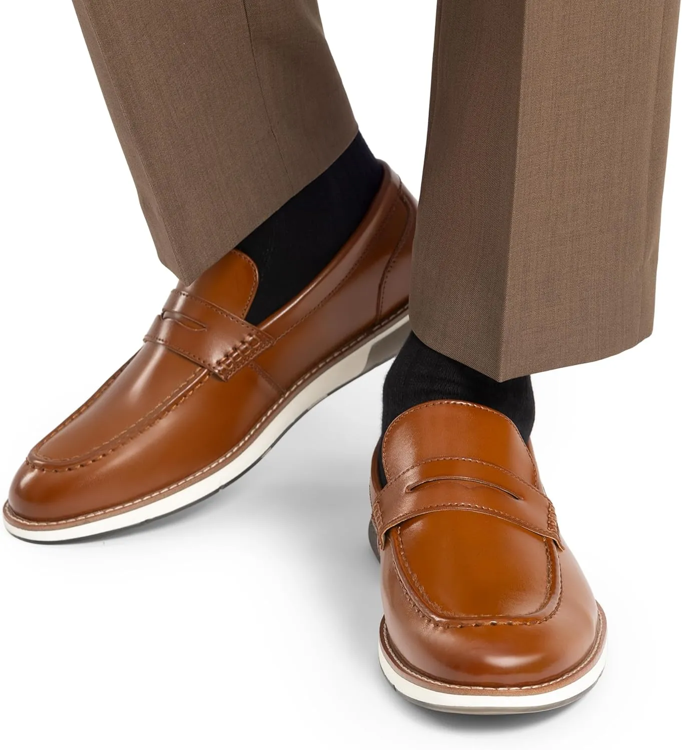 Bruno Marc Men's Dress Penny Loafer Slip-on Shoes