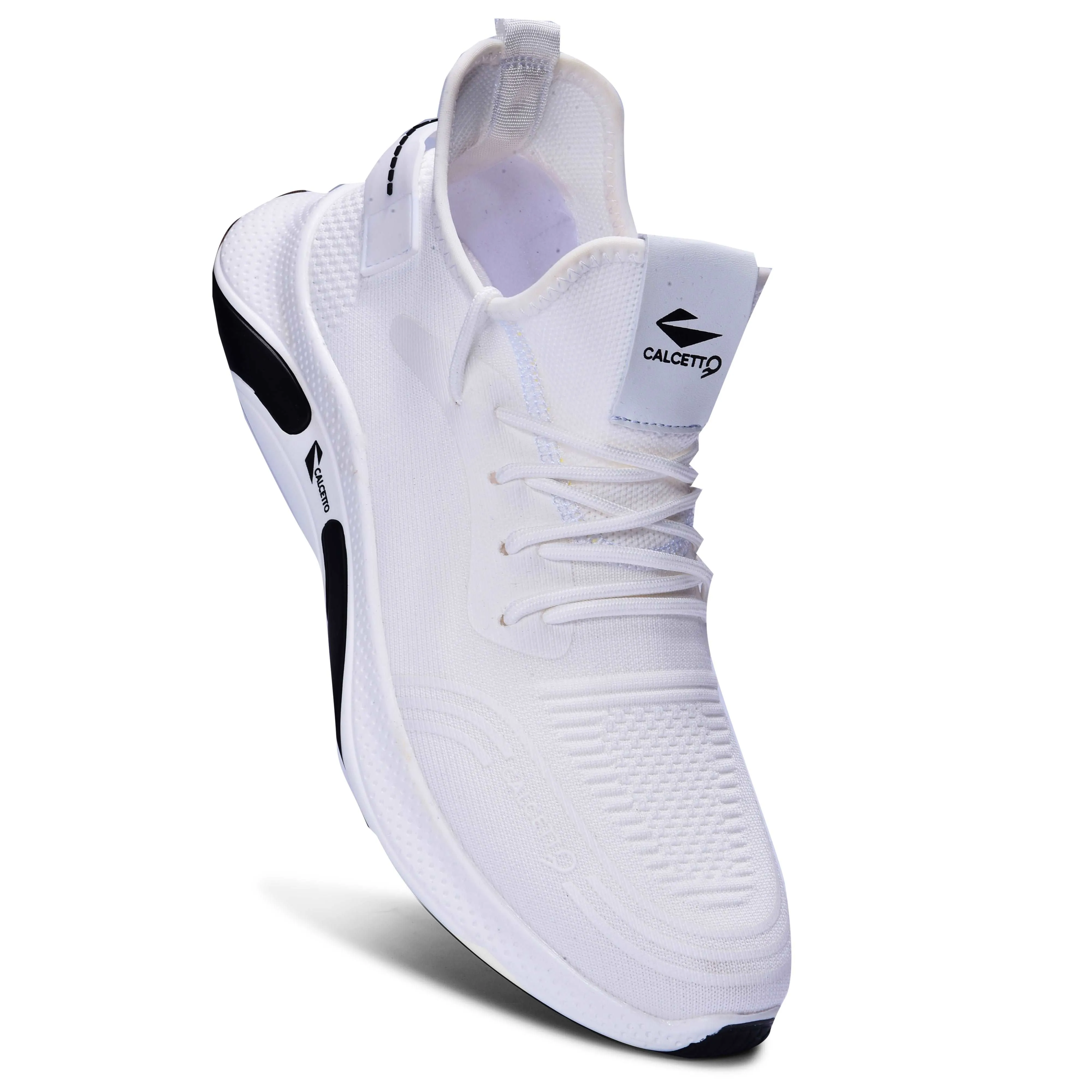Calcetto Lightweight Casual Men's Running Sports Shoes CLT-0982 White