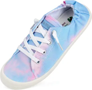 Canvas Sneakers for Women Low Tops Slip On Sneakers Casual Shoes Comfortable
