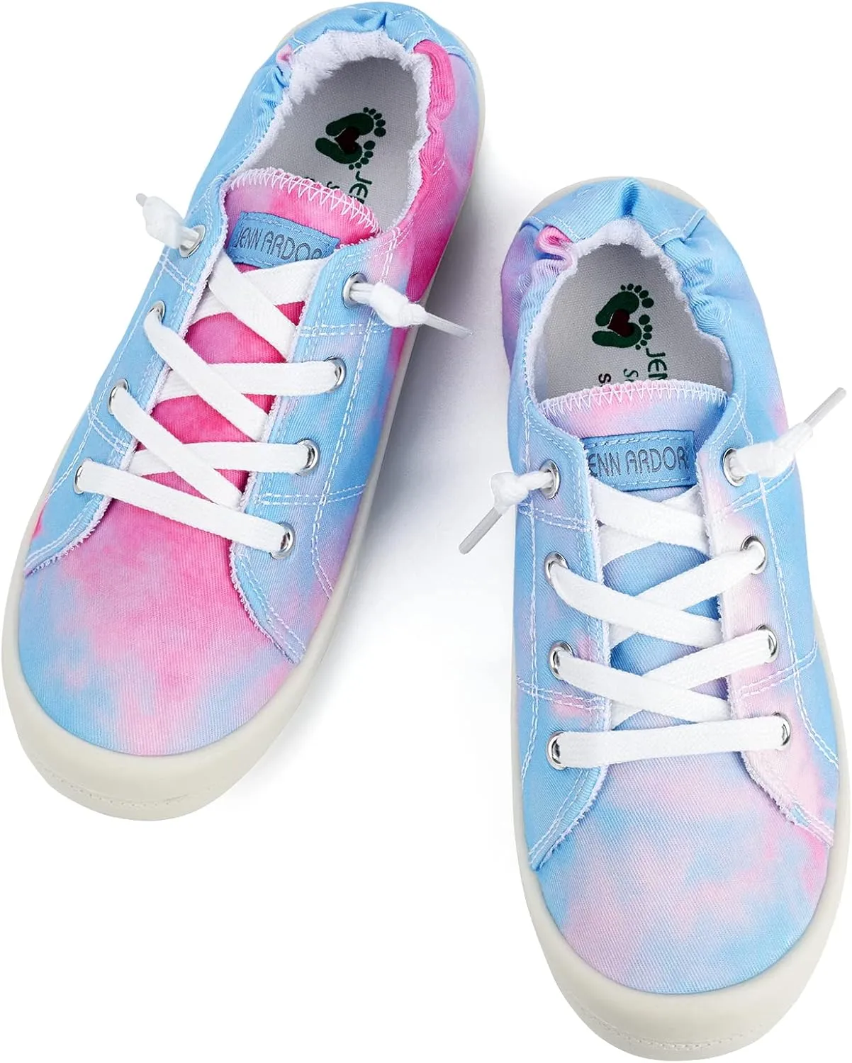 Canvas Sneakers for Women Low Tops Slip On Sneakers Casual Shoes Comfortable