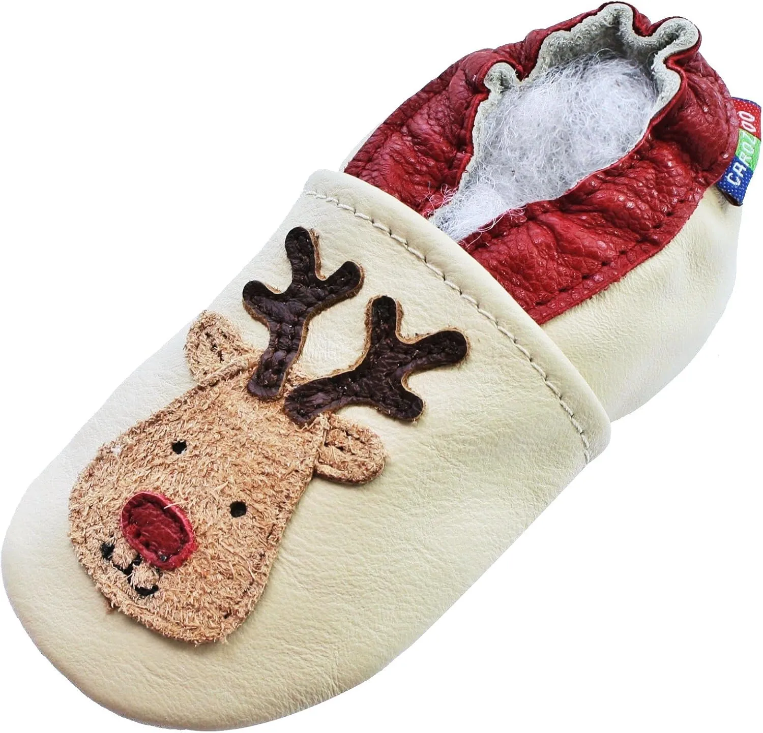 Carozoo 18 Designs Baby Shoes Leather Soft Sole Prewalker Crib Slippers Toddler Kids Shoes (0-6 Months to 7-8 Years)