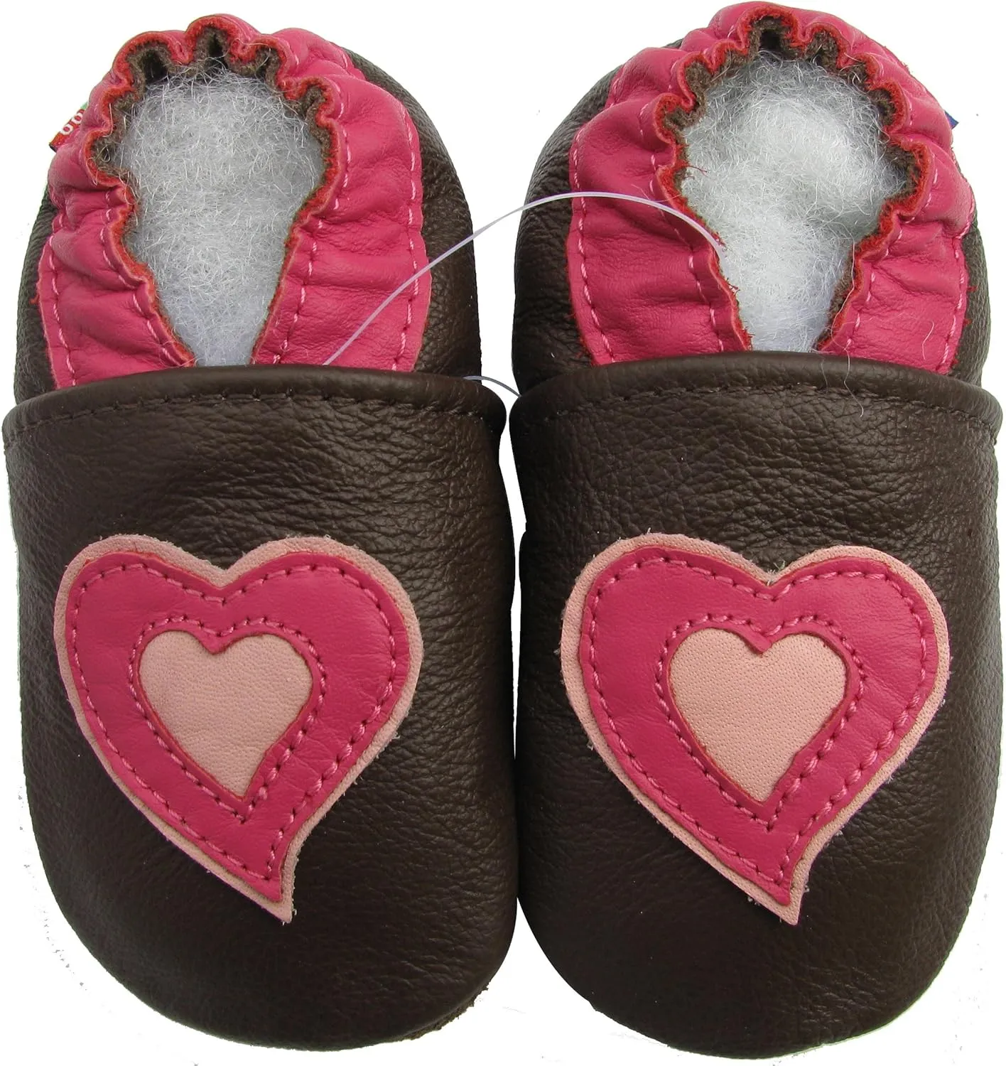 Carozoo 18 Designs Baby Shoes Leather Soft Sole Prewalker Crib Slippers Toddler Kids Shoes (0-6 Months to 7-8 Years)
