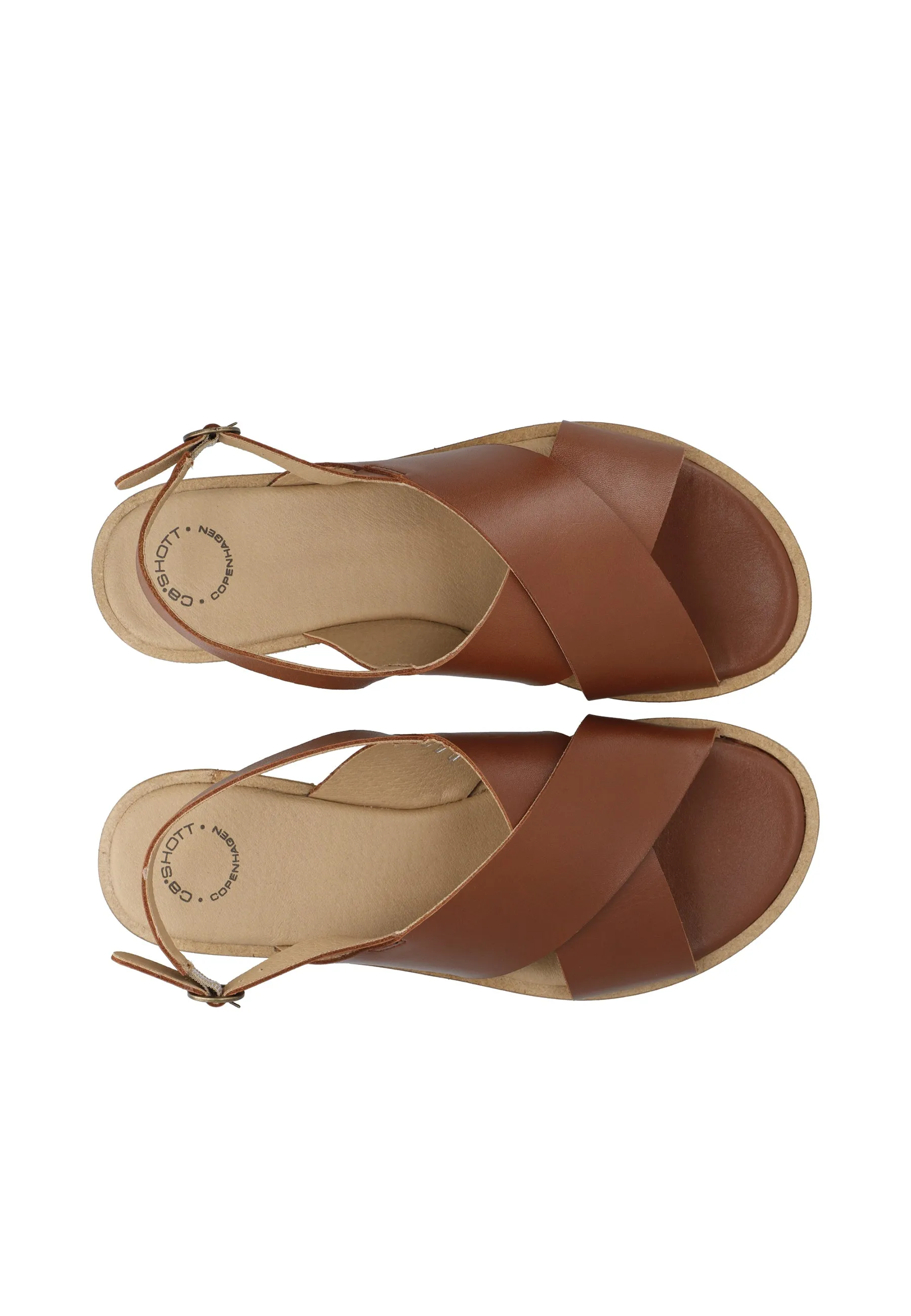CASGITTA SANDAL - Cognac