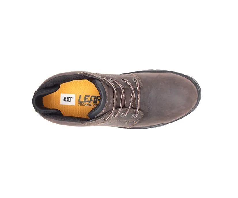 Caterpillar Men's Exposition 4.5" Alloy Toe Static Dissipative Work Boot Demitasse