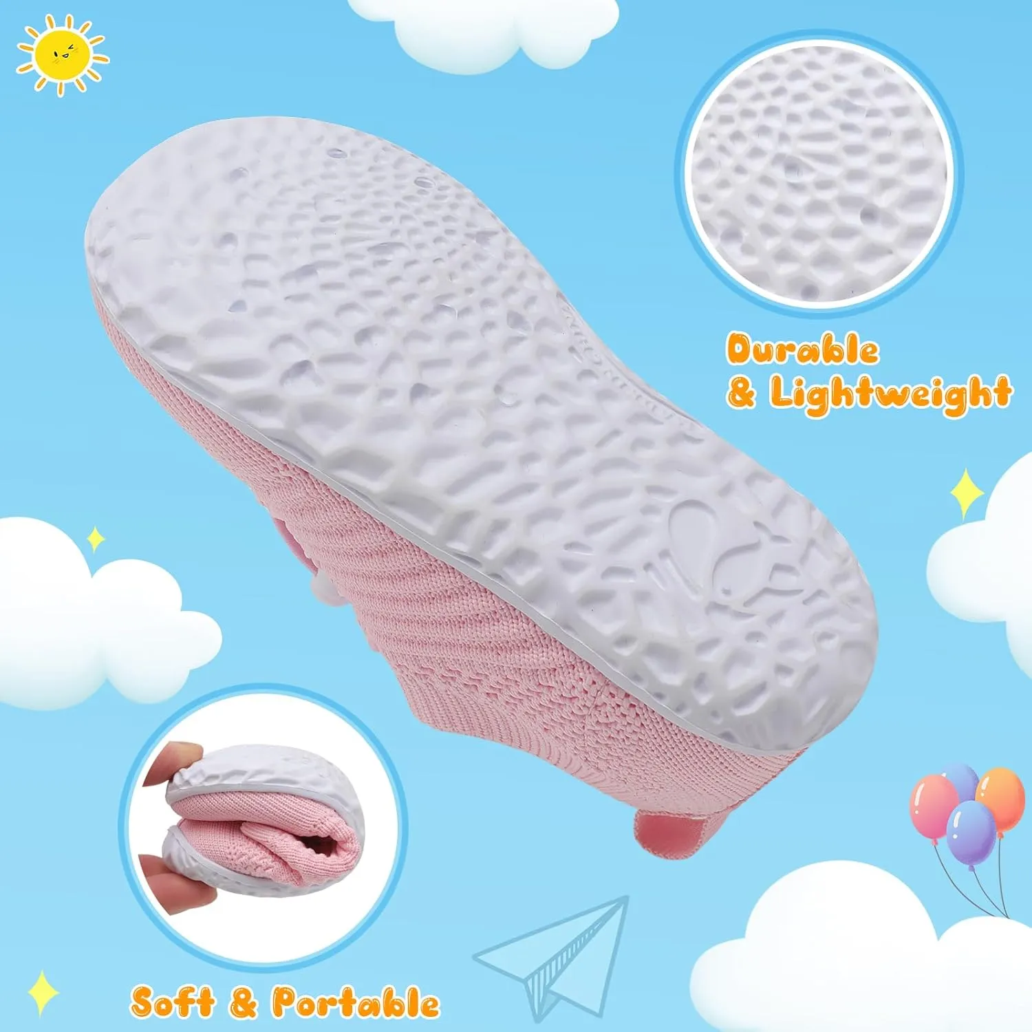 Centipede Demon Toddler Shoes for Boys Girls Baby Kids Slip on Walking Shoe Breathable Sock Shoes Lightweight Soft Sneakers