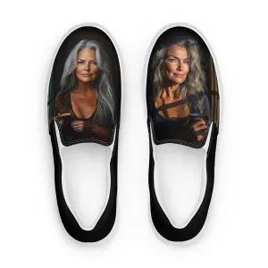 Charming Despair Women’s slip-on canvas shoes