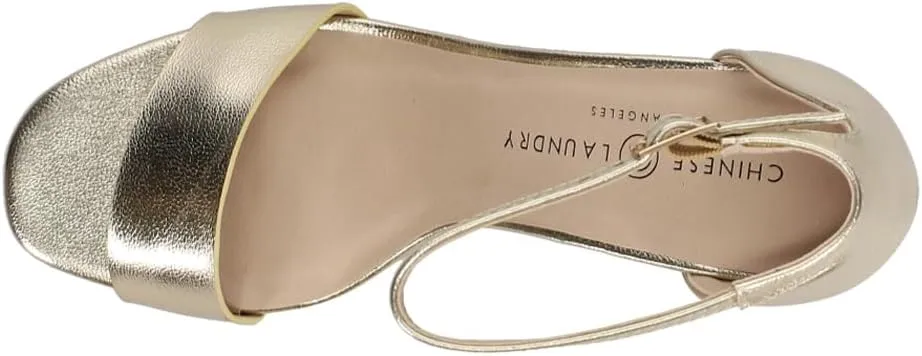 Chinese Laundry Women's Teri New Metallic Heeled Sandal