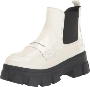 Circus NY by Sam Edelman Women's Dia Chelsea Boot, Bright White, 8.5