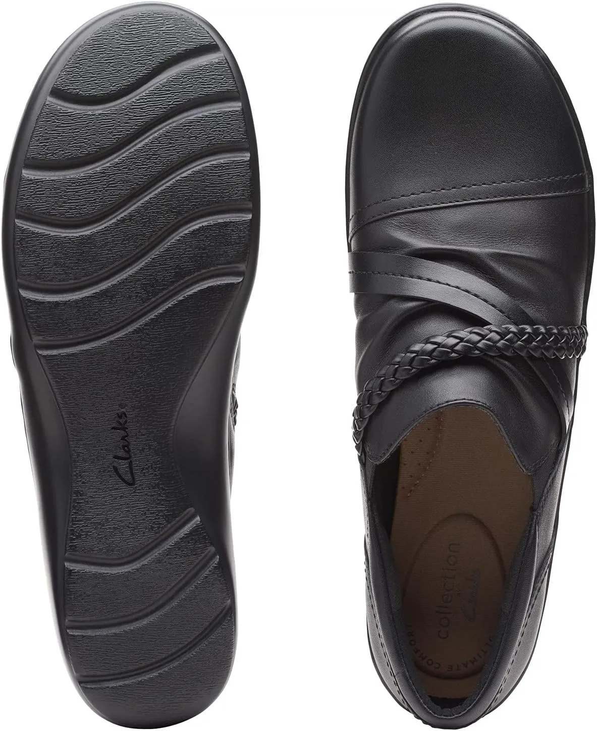 Clarks Women's Cora BraidShoe Loafer