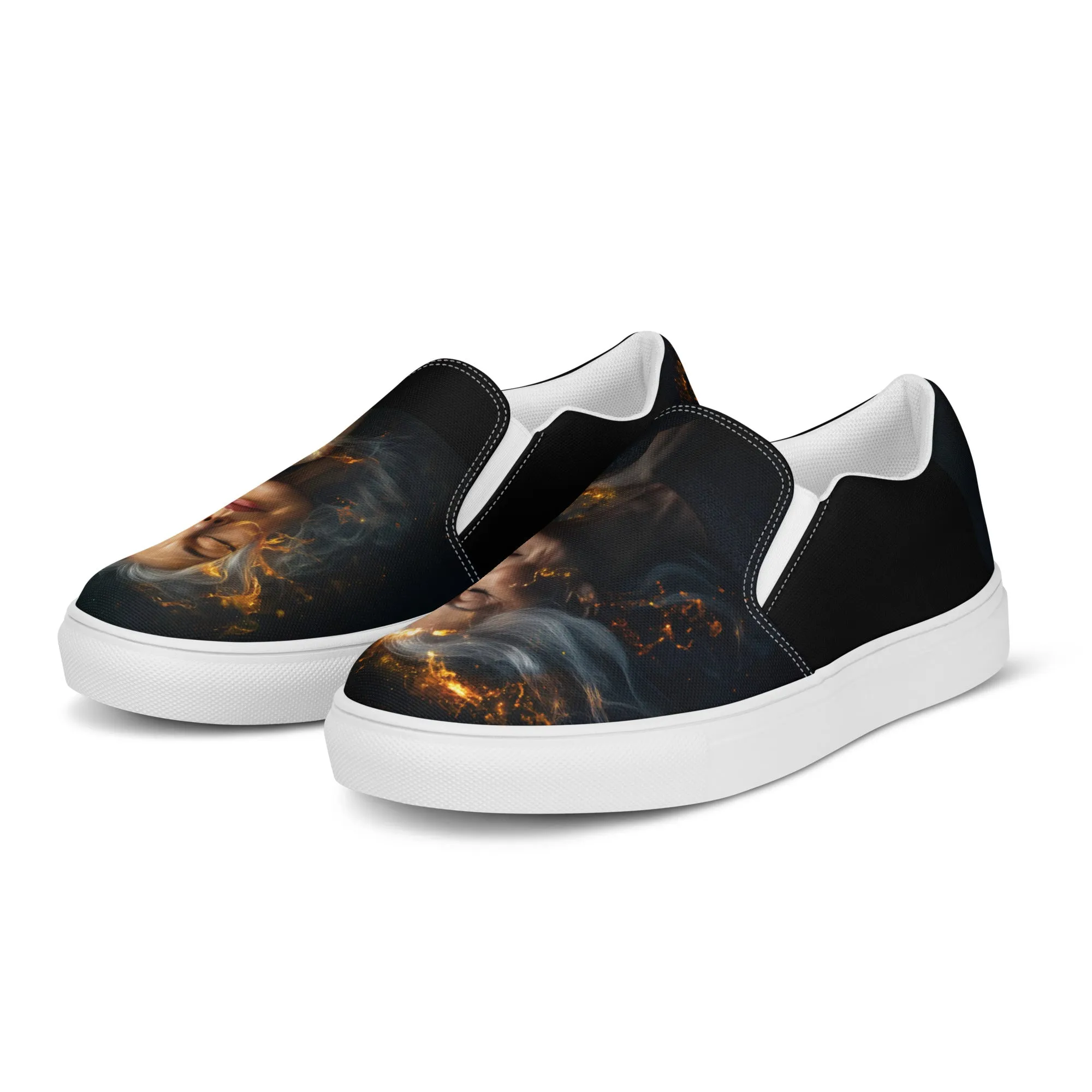 Classic Allure Women’s slip-on canvas shoes
