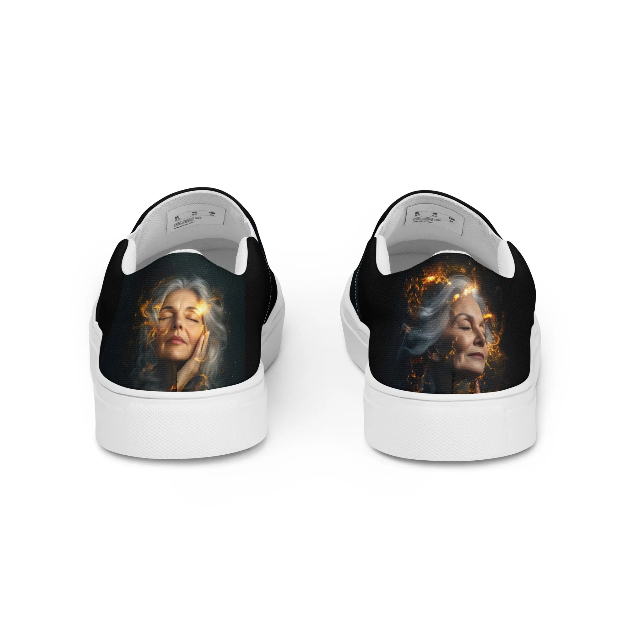 Classic Allure Women’s slip-on canvas shoes
