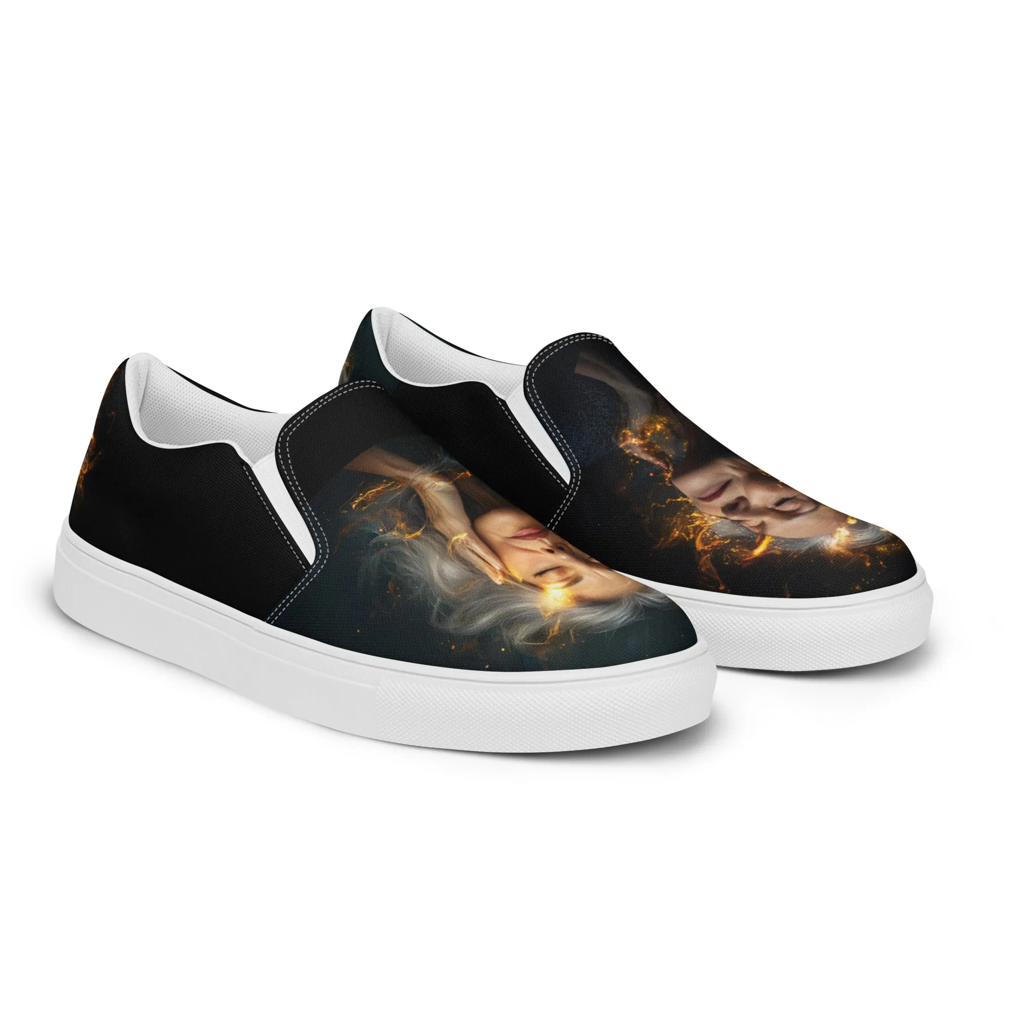 Classic Allure Women’s slip-on canvas shoes