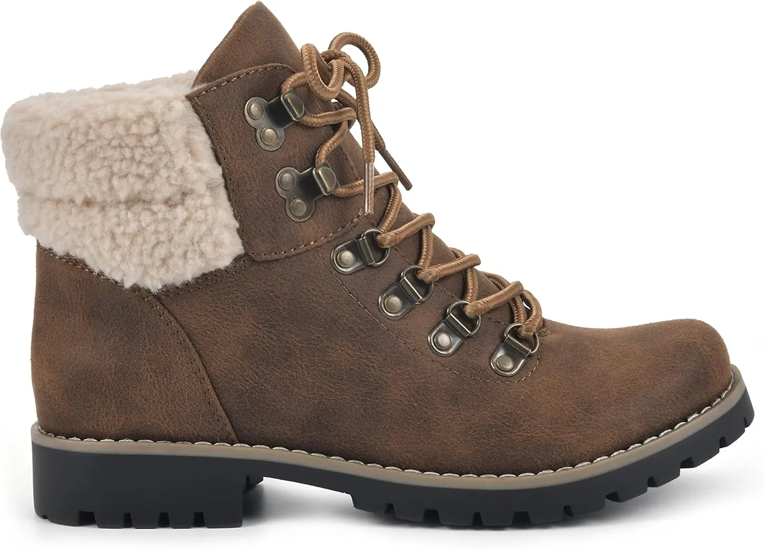 CLIFFS BY WHITE MOUNTAIN Shoes Pathfield Women's Lace-up Hiker Style Bootie