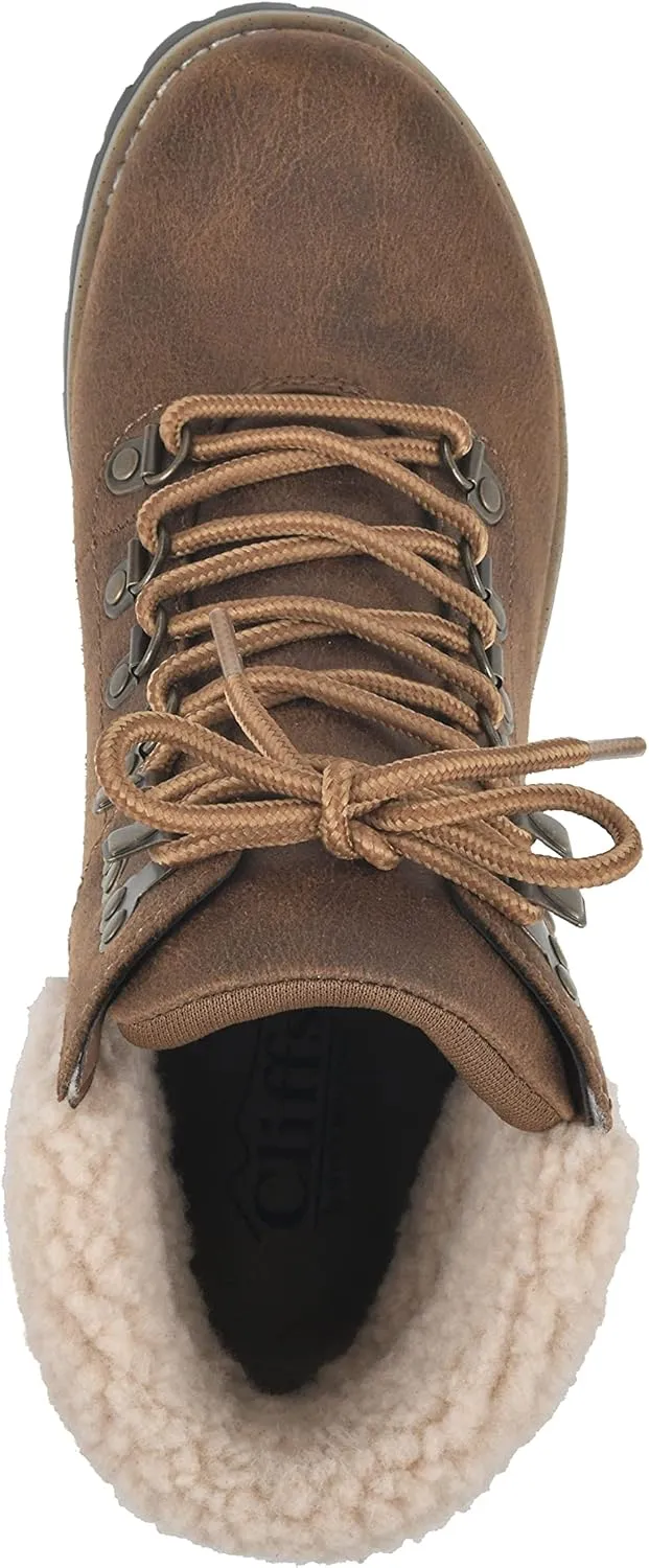CLIFFS BY WHITE MOUNTAIN Shoes Pathfield Women's Lace-up Hiker Style Bootie