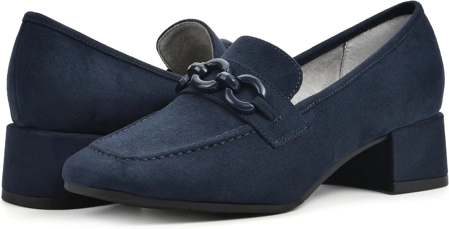 CLIFFS BY WHITE MOUNTAIN Women's Quinbee Low Block Heel Loafer