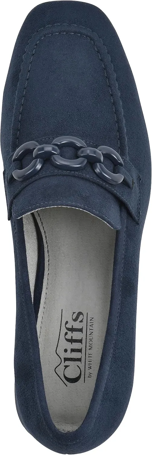 CLIFFS BY WHITE MOUNTAIN Women's Quinbee Low Block Heel Loafer