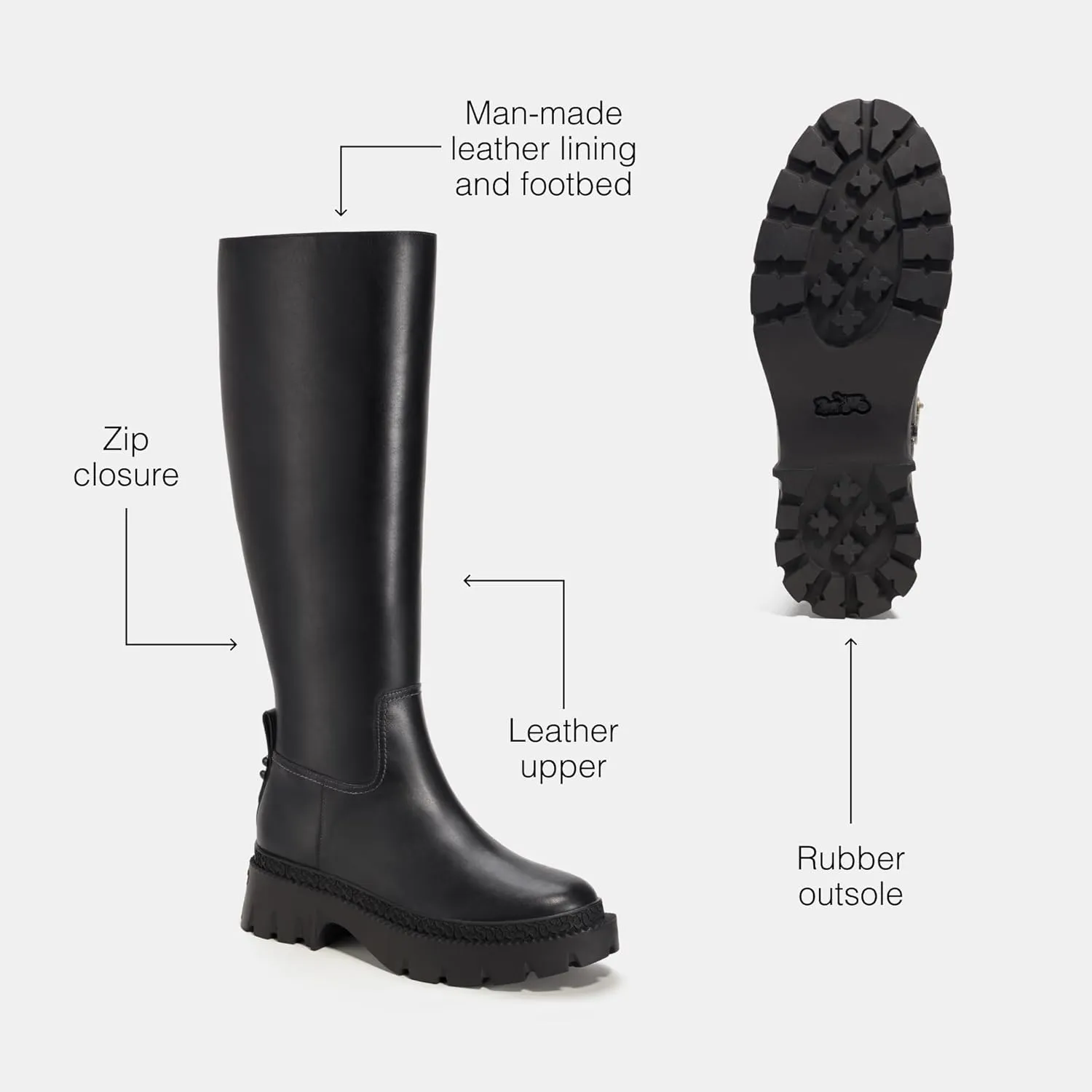Coach Women's Julietta Leather Boot