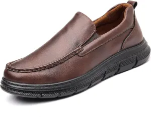 COSIDRAM Mens Casual Loafers Comfortable Soft Classic Moccasin Slip On Daily Walking Shoes