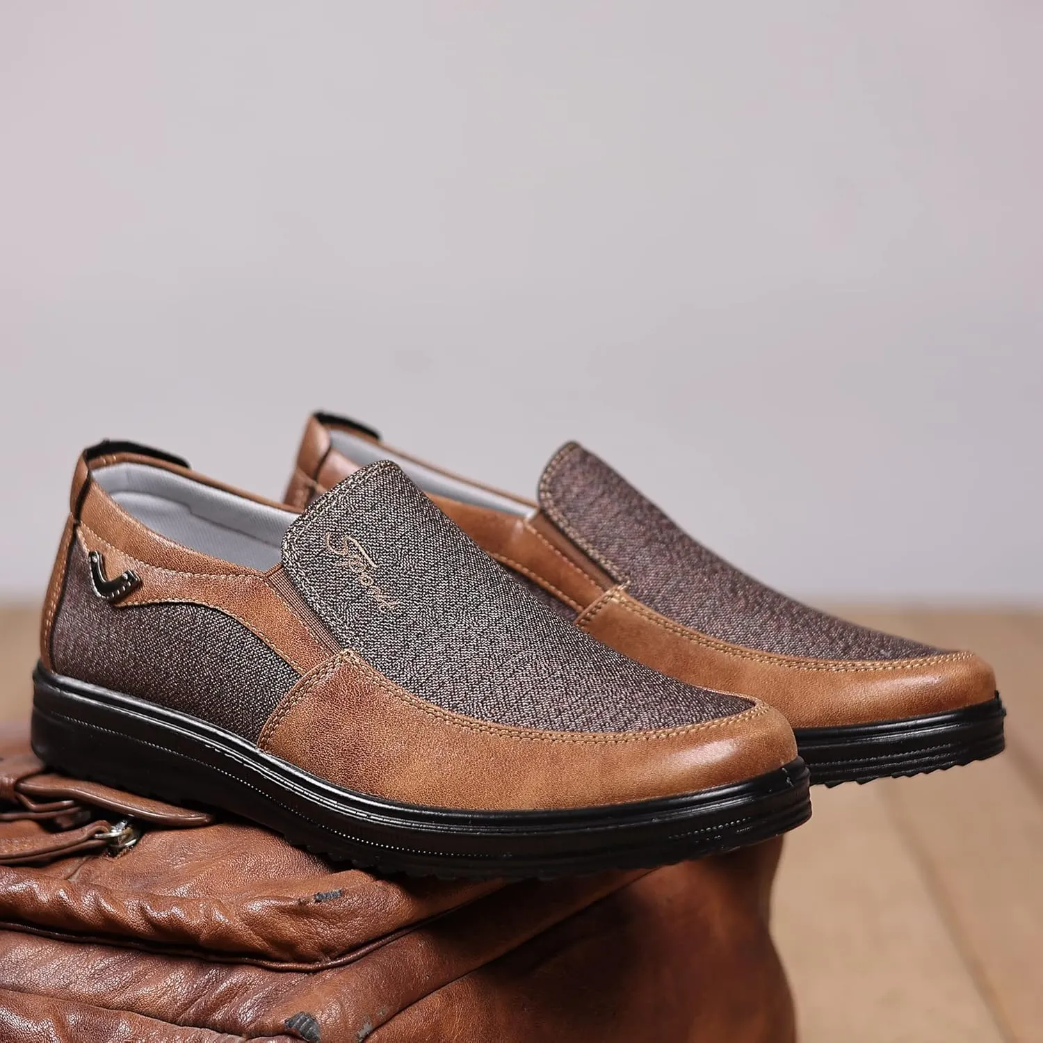 COSIDRAM Mens Loafer Casual Shoes Comfort Lightweight Driving Travel Walking Shoes for Adult Male