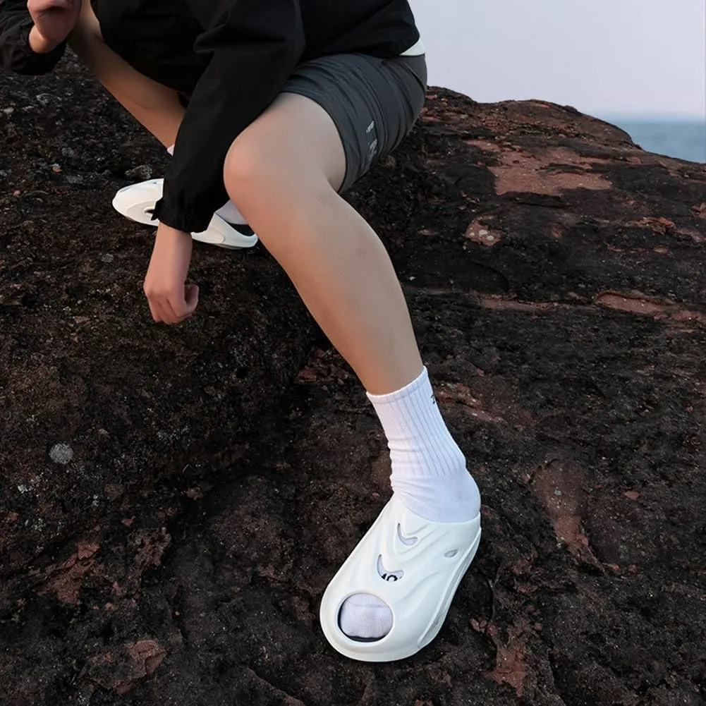 Cozy Basketball Slippers for Men Women Thick Sole Slides Soft Sandals Slip-on Home Shoes Beach Shoes Outdoor 2025