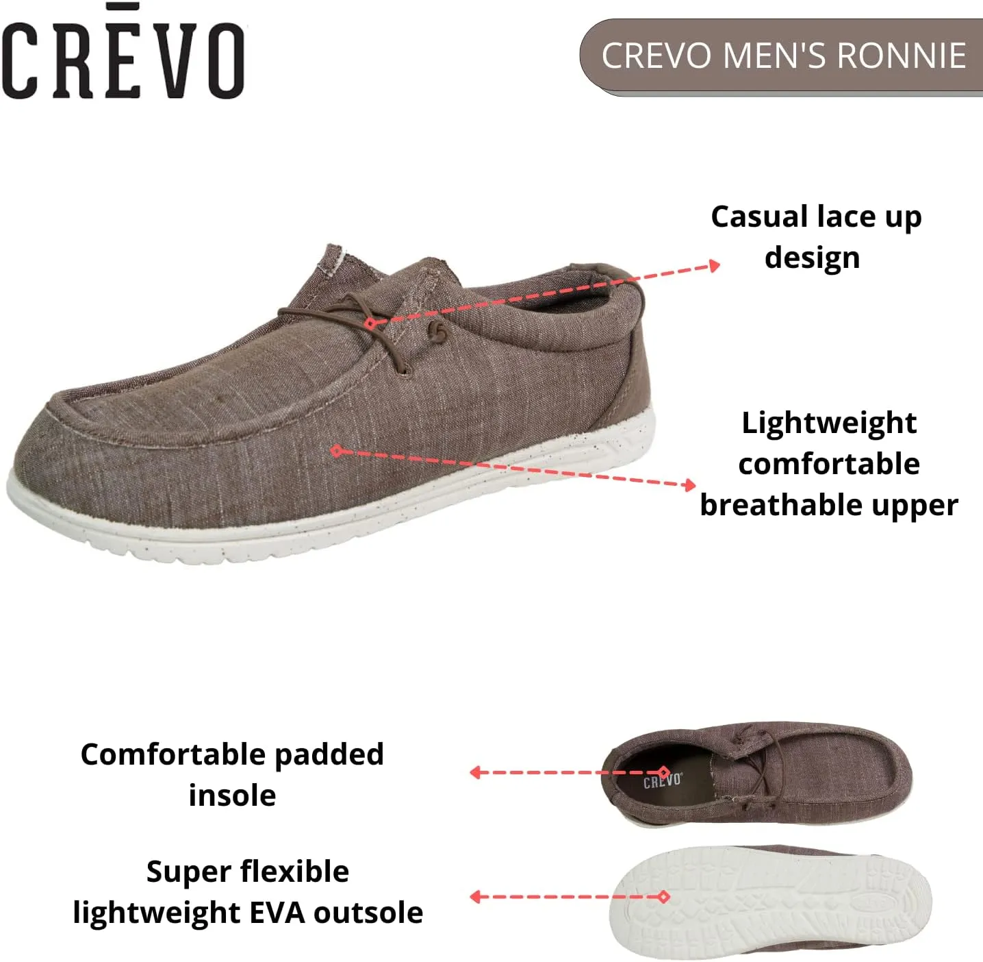 Crevo Men's Ronnie Sneaker