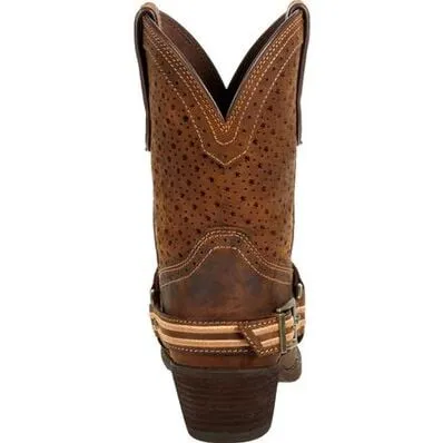 Crusha by Durango Women's Brown Ventilated Shortie Boot