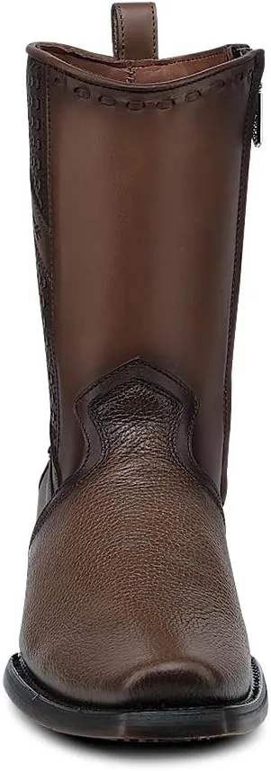 Cuadra Men's Leather Western Boots Honey Brown 1J3FRS