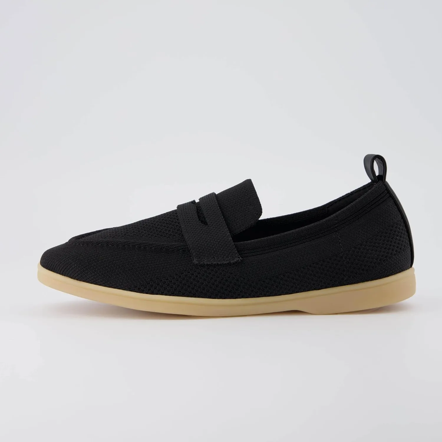 CUSHIONAIRE Women's Jupiter Knit Loafer with  Memory Foam and Wide Widths Available