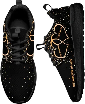 Custom Sneaker with Name,Picture, Comfortable Non-Slip Shoes Personalized Valentines Day for Him Her Couple