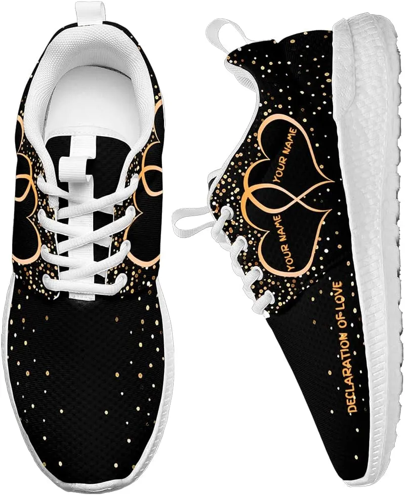 Custom Sneaker with Name,Picture, Comfortable Non-Slip Shoes Personalized Valentines Day for Him Her Couple