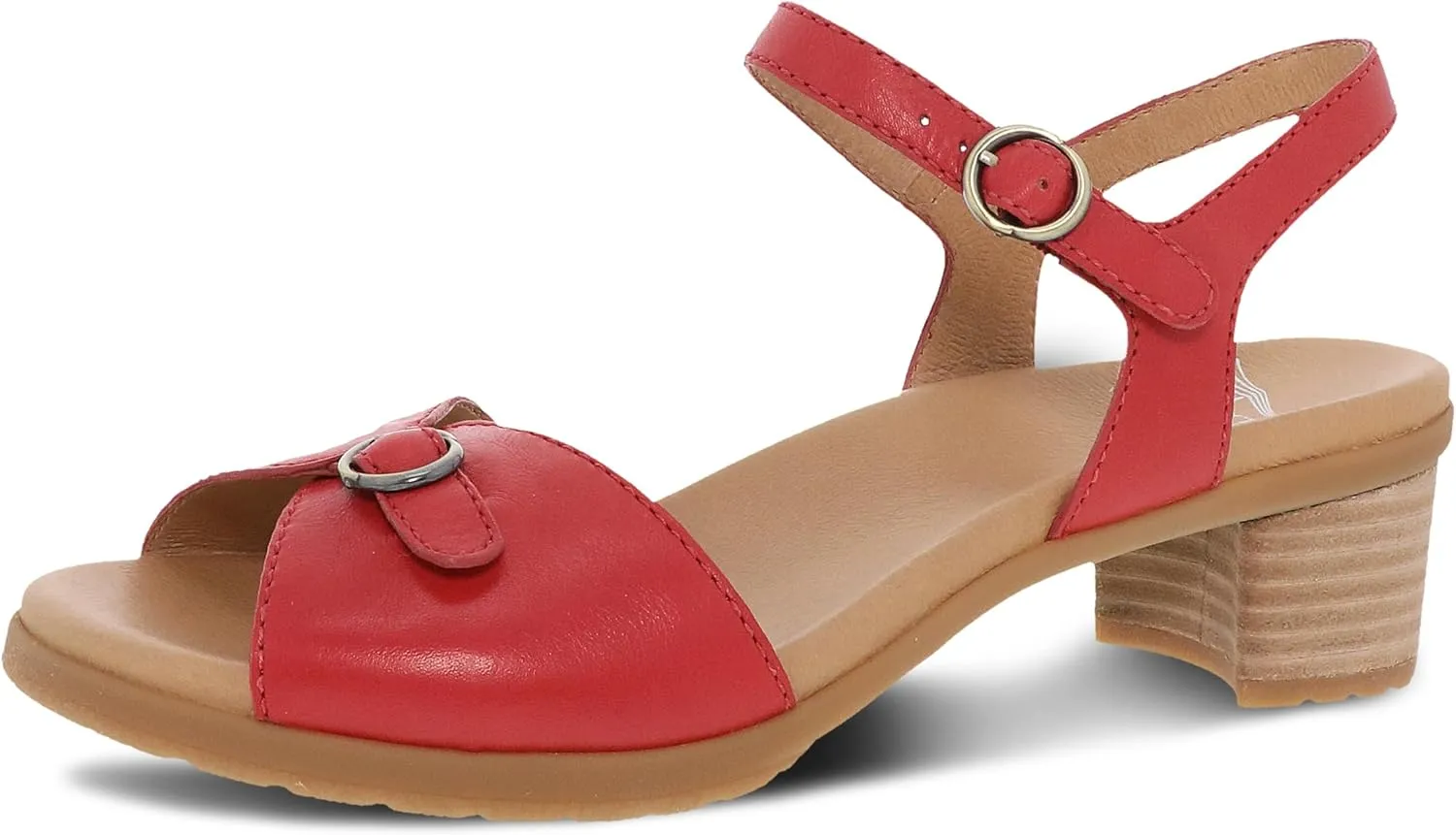 Dansko Tessie Multi-Strap Sandal for Women - A Subtle Heel and Memory Foam for All-Day Comfort - Unique Design for Easy Transition from Work to Evening