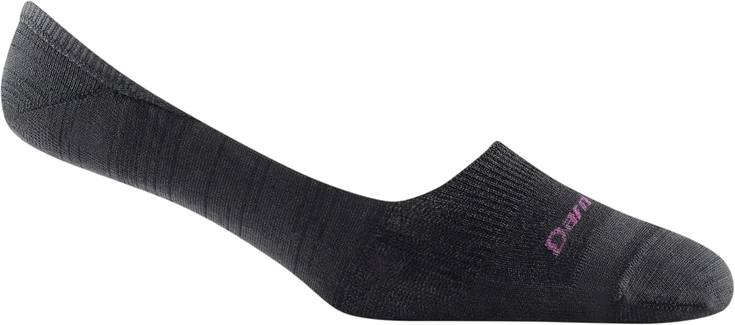 Darn Tough Women's Top Down Solid No Show Invisible Lightweight Lifestyle Sock (Style 6044) -
