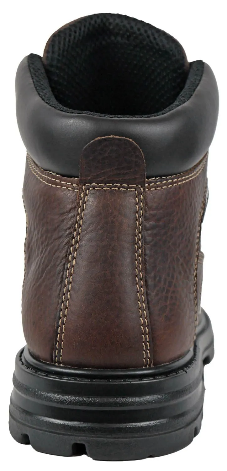 DieHard Mens Charger V2 Soft Toe WP Brown Leather Work Boots