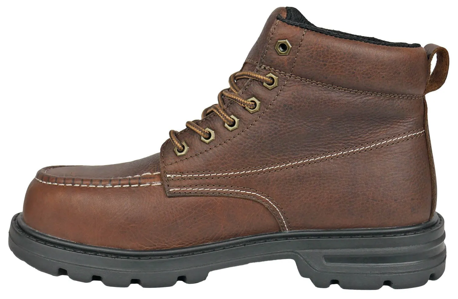 DieHard Mens Tundra CT WP SR EH Brown Leather Work Boots