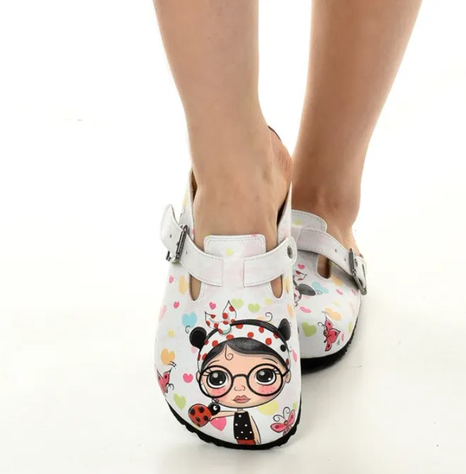 Digital Edition Printed Sabo Slippers Casual Sandals Soft Soled