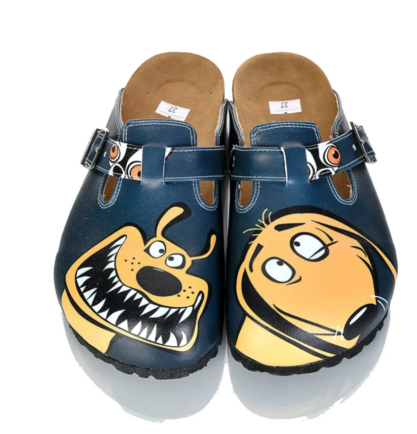 Digital Edition Printed Sabo Slippers Casual Sandals Soft Soled